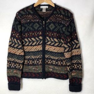 Dress Barn Mohair Wool Blend Cardigan Sweater